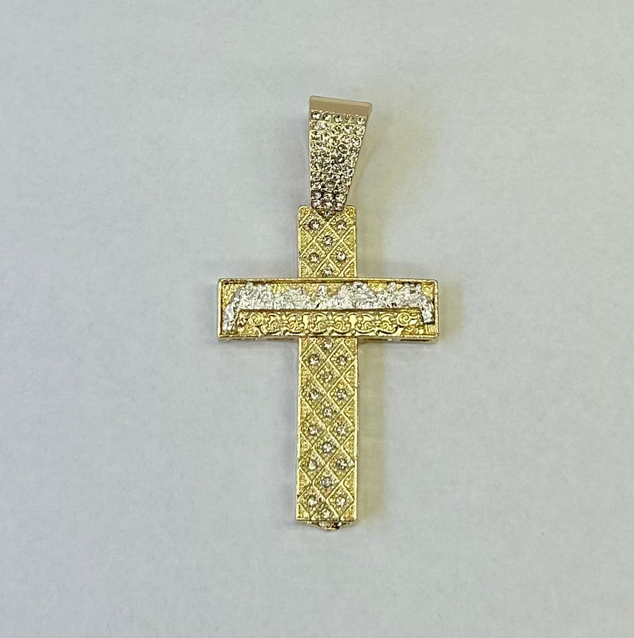 Hip hop Cross Pendant