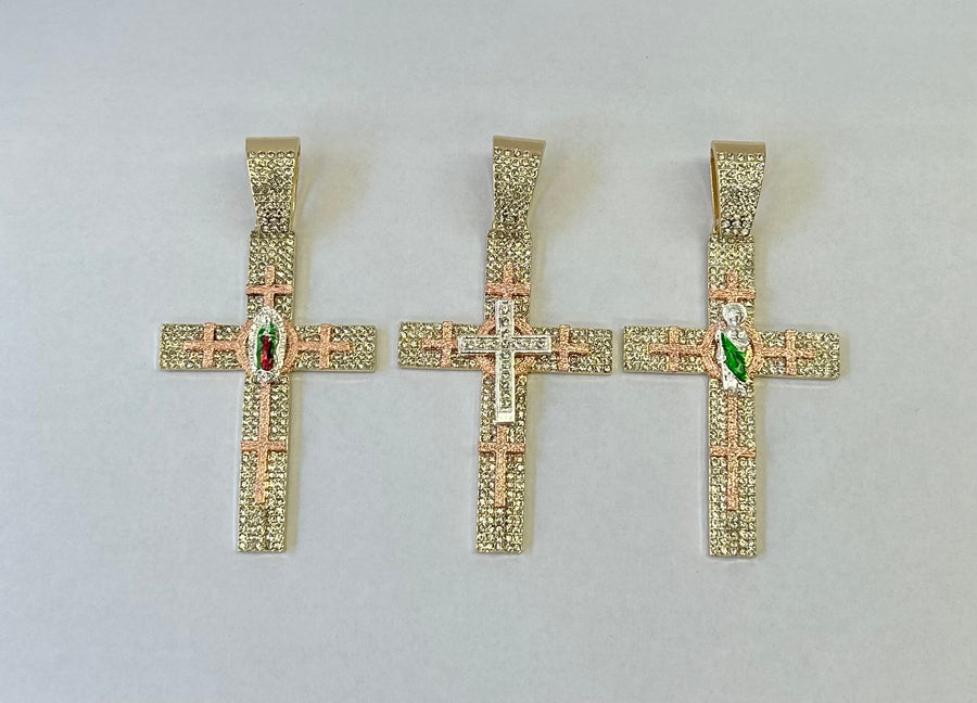 Hip Hop Cross Pendant