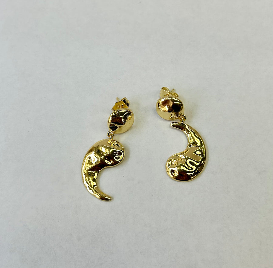 Push Back Earrings
