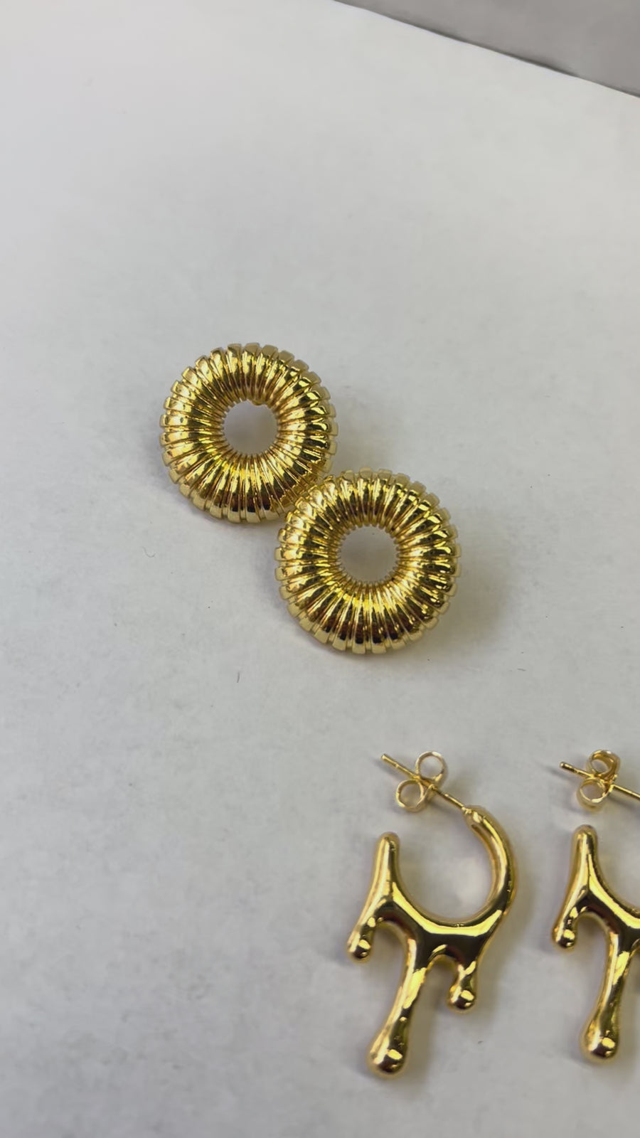 Push Back Earrings