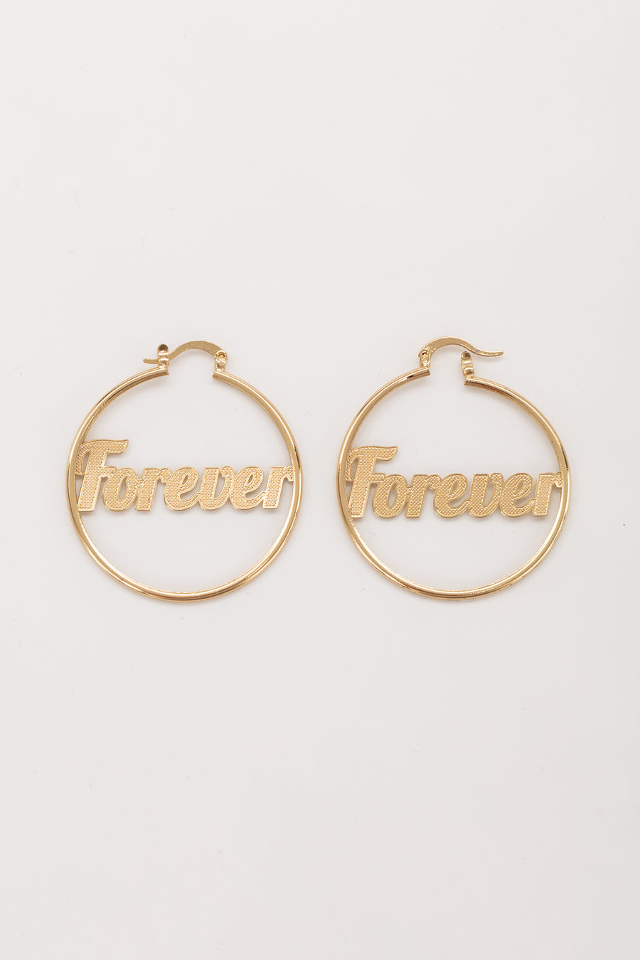 Hoop Earrings, 4 Styles: Beautiful, Lucky, Forever, Sexy